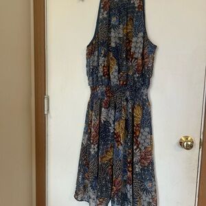 R&K Size 16 Floral Boho Sleeveless Dress